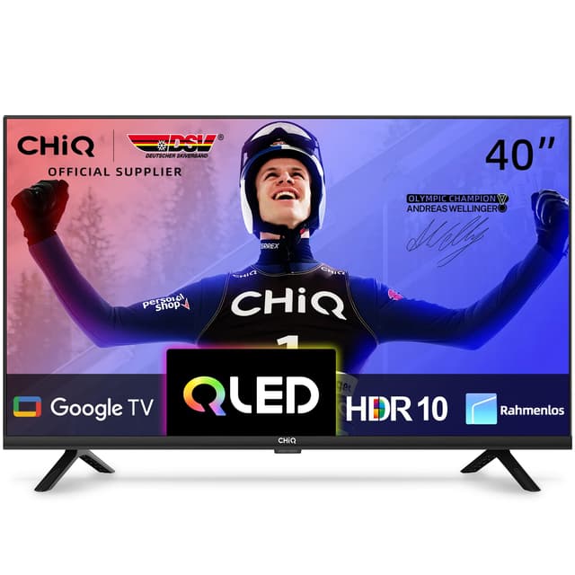 Schnapp dir den CHiQ TV 40 Zoll QLED Google TV zum Spitzenpreis! 📺🌟