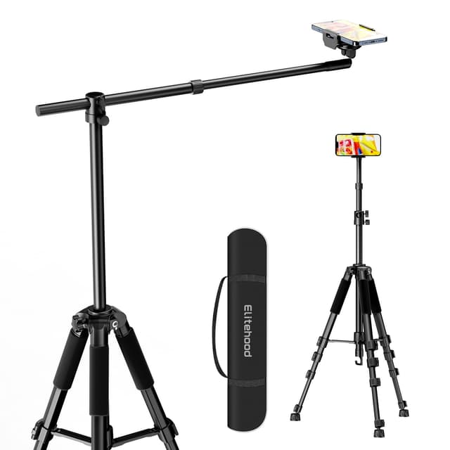 📱 Elitehood Overhead Stativ Handy - 150 cm Verstellbares iPhone Stativ 🌟