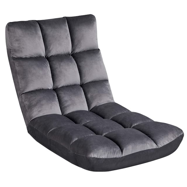 Yaheetech Bodenstuhl Faltbar 🪑 Lazy Sofa Relaxsessel klappbar