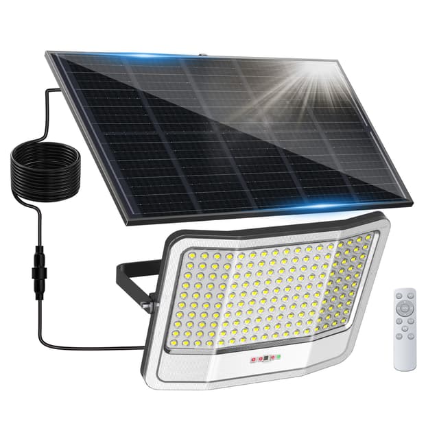 400W Solarlampen für Außen mit Bewegungsmelder - Super Angebot! 🌞