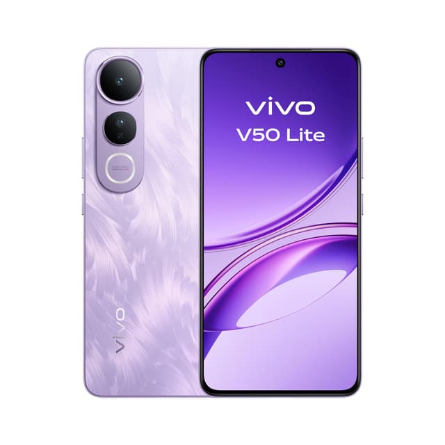 📱 vivo V50 Lite 4G Smartphone 8G+256G 6,77" 120Hz P-OLED-Bildschirm Violet