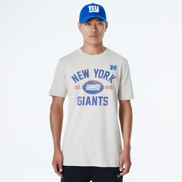 🏈👕 NEW YORK GIANTS Unisex NFL Regular T-Shirt - Stone