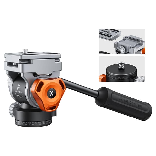 K&F Concept FH-03 Fluidkopf Stativkopf 📷🌟