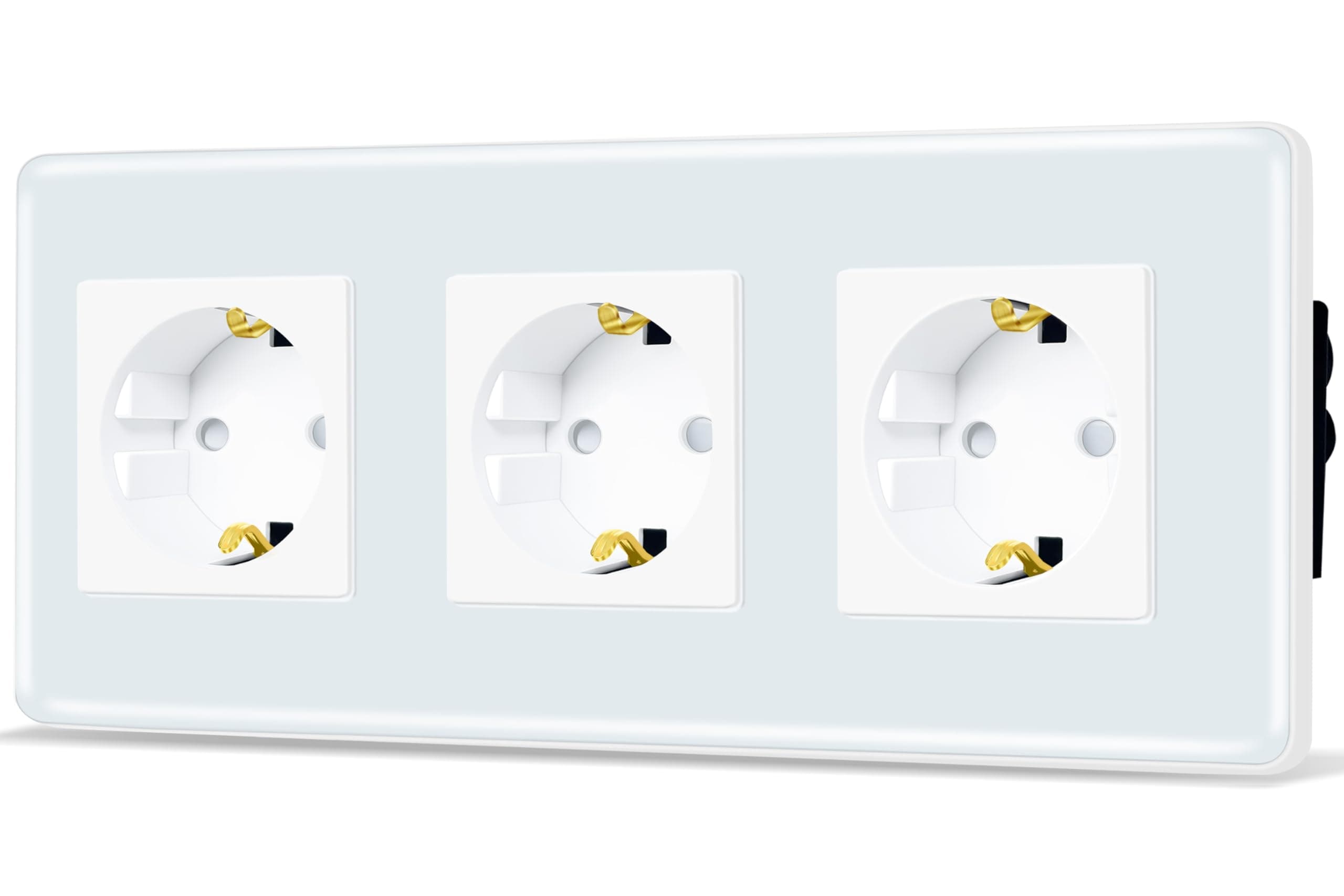🔌🔋 TAWOIA Schuko Steckdose, EU-Standard 3 Fach Unterputz 🌟