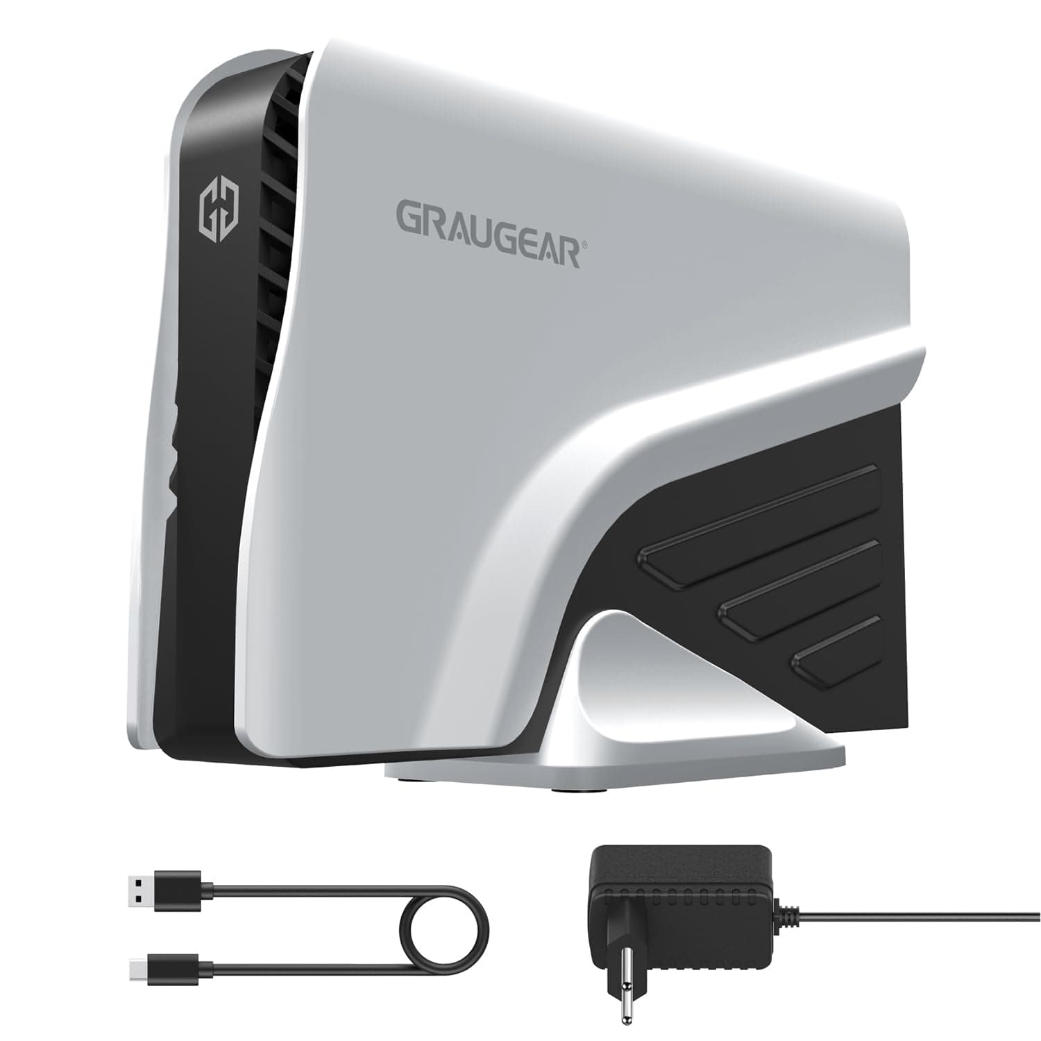 🎮 GRAUGEAR 4TB Externe Festplatte für PS5/PS5 Slim 🕹️ 3,5 Zoll HDD USB-C