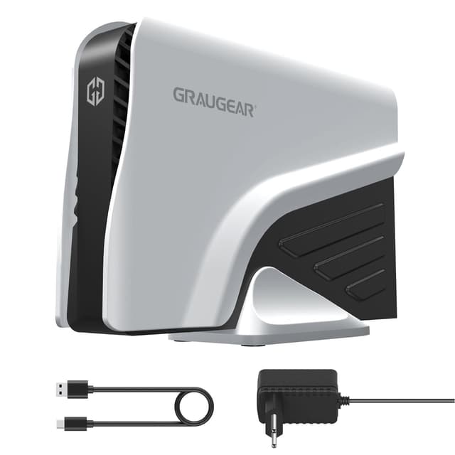 🎮 GRAUGEAR 4TB Externe Festplatte für PS5/PS5 Slim 🕹️ 3,5 Zoll HDD USB-C