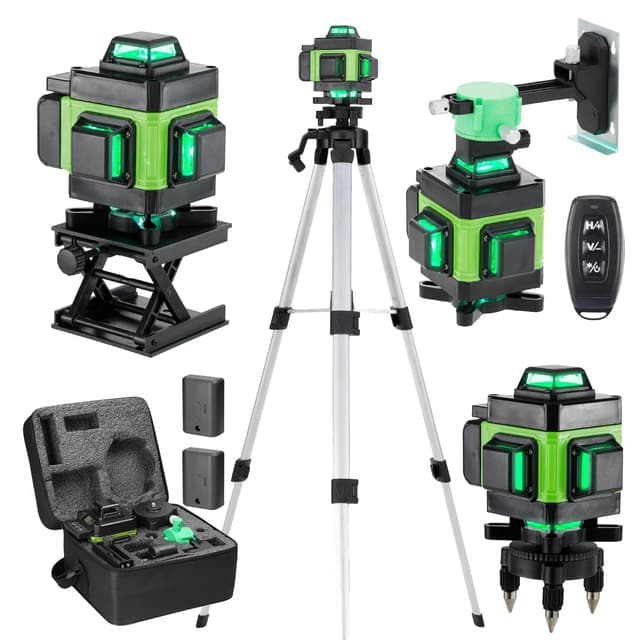 Weytoll Kreuzlinienlaser mit Stativ - 16 Linien Laser Level IP54 Wasserwaage 🌟