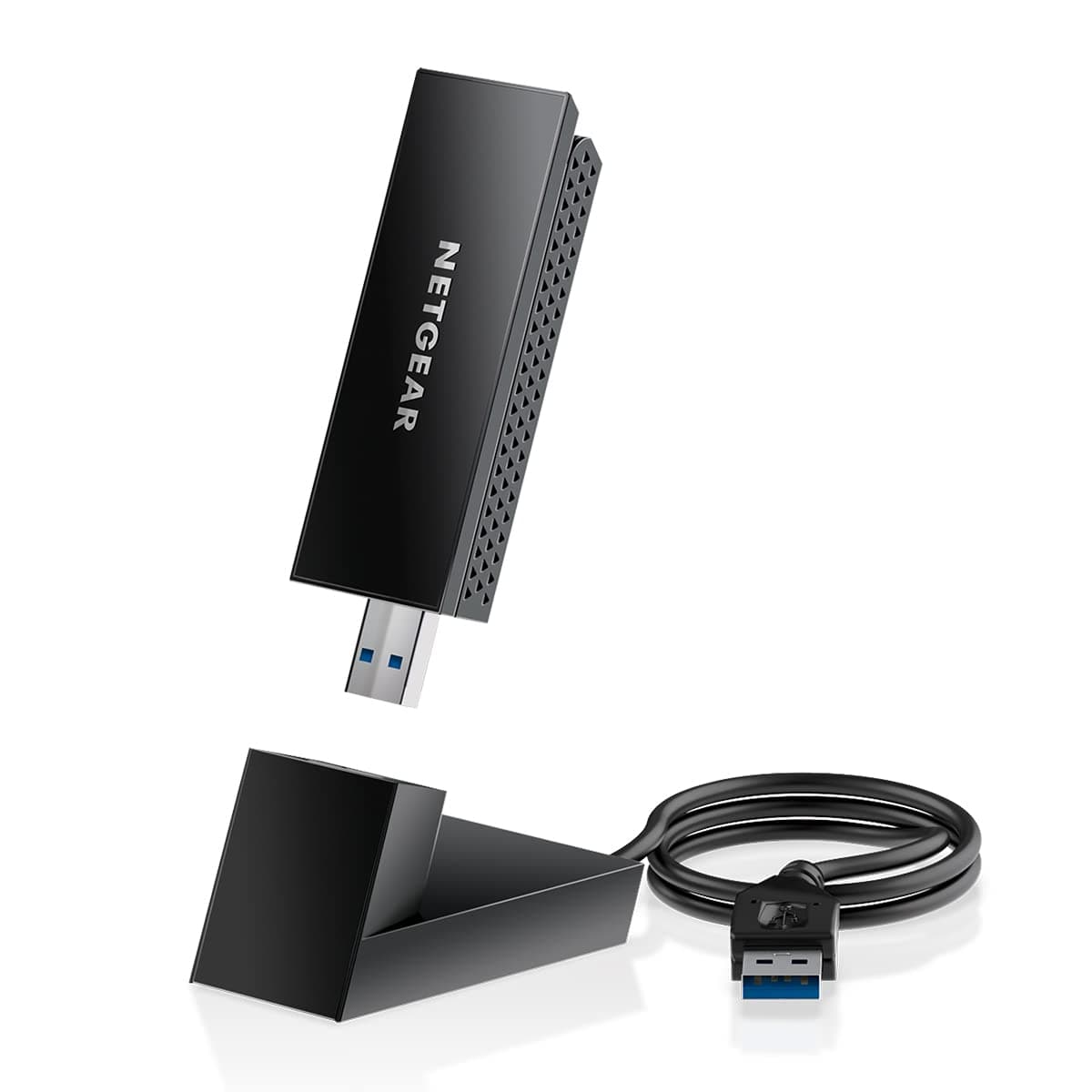 Netgear Nighthawk USB WLAN Stick WiFi 6E USB 3.0 USB Adapter (A8000) | AXE3000 Internet Stick Tri-Band Wireless Gigabit Speed 🚀
