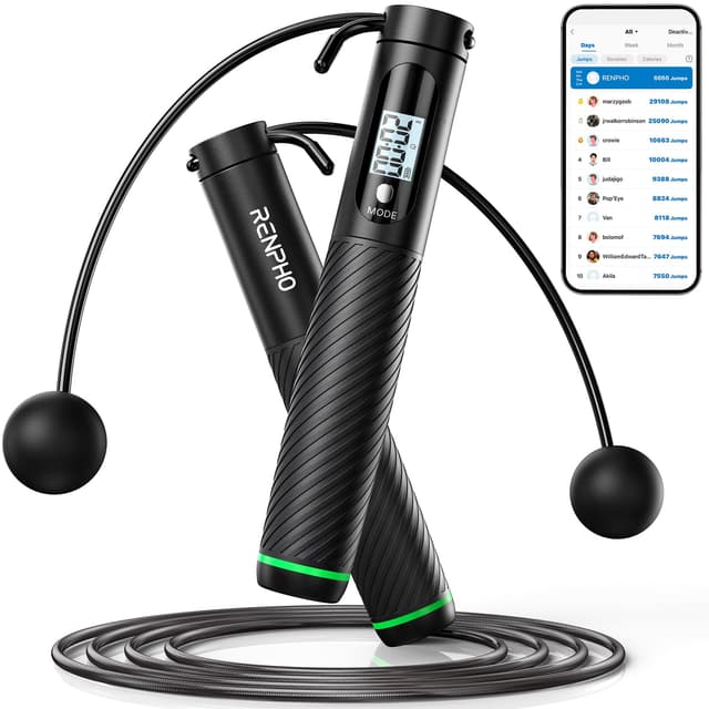 🏋️‍♂️ RENPHO Intelligentes Springseil mit Zähler - Fitness für die ganze Familie! 🏃‍♀️