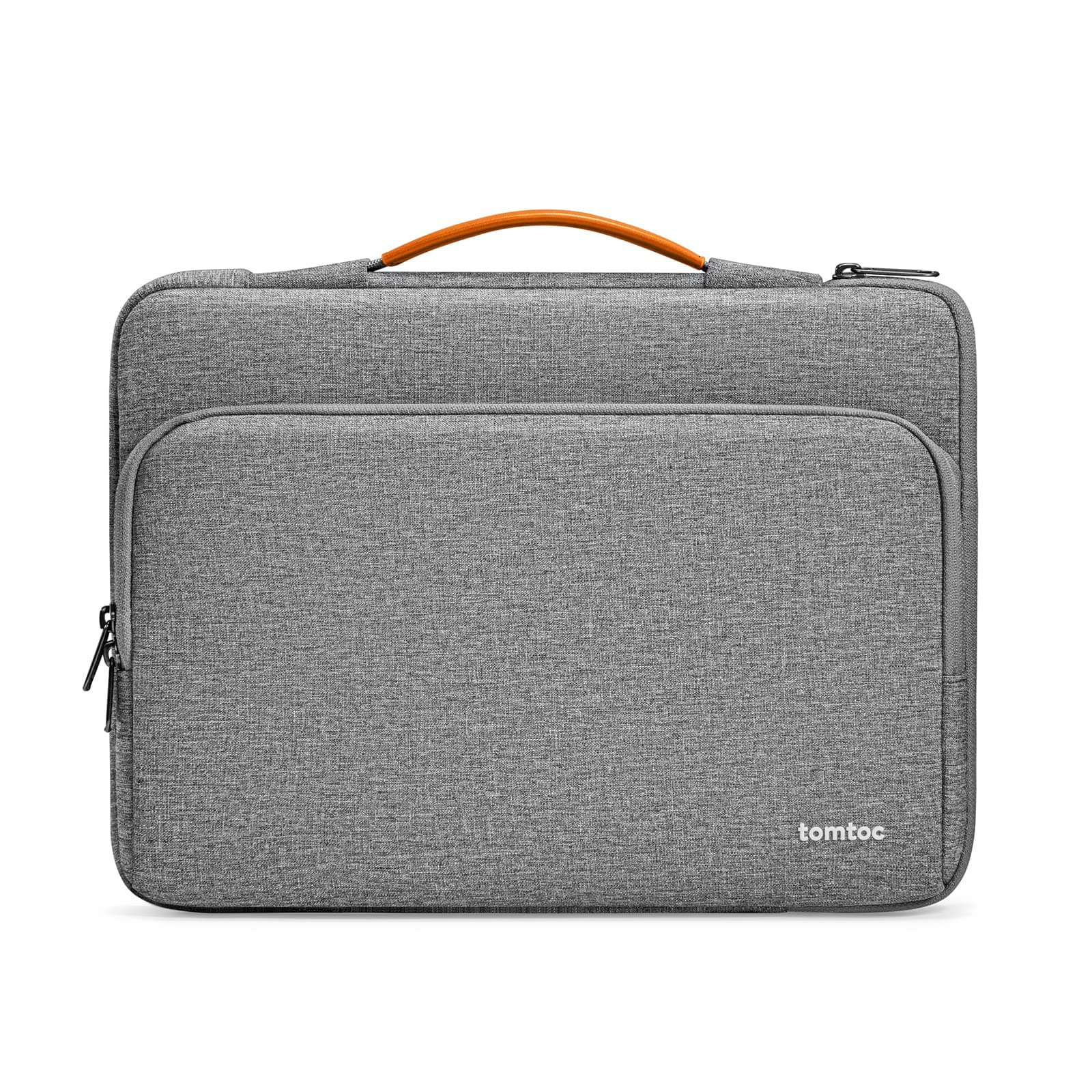tomtoc 360° Tasche Hülle für 13'' MacBook Air M4/A3240 2025, M3/A3113, M2/A2681 M1/A2337 A2179, 13'' MacBook Pro M2/M1 Laptoptasche Rauchgrau