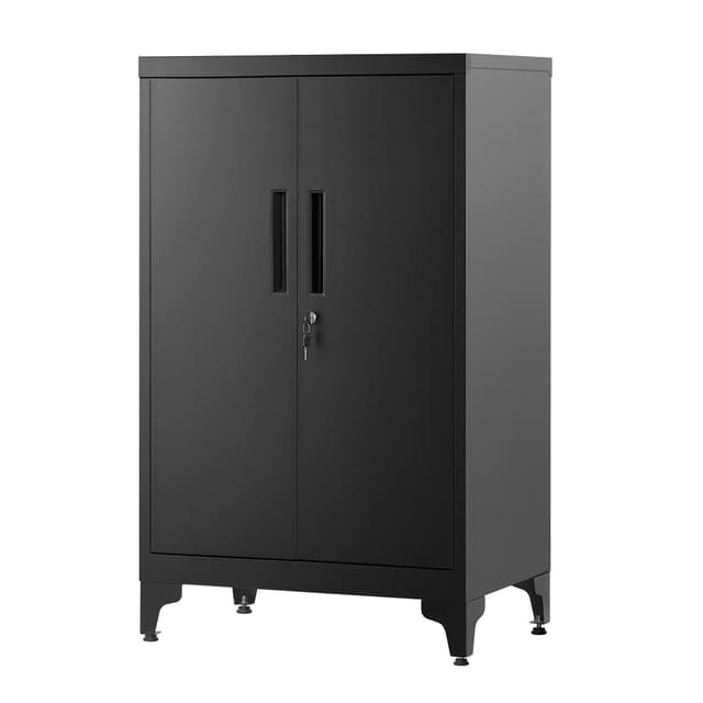 SONGMICS Aktenschrank, Mehrzweckschrank, Büroschrank aus Stahl 🗄️🔒