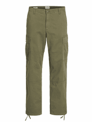 🔥 Mega Deal: JACK & JONES Male Cargo-Hose Loose Fit 33W / 34L Dusty Olive nur 16.6€