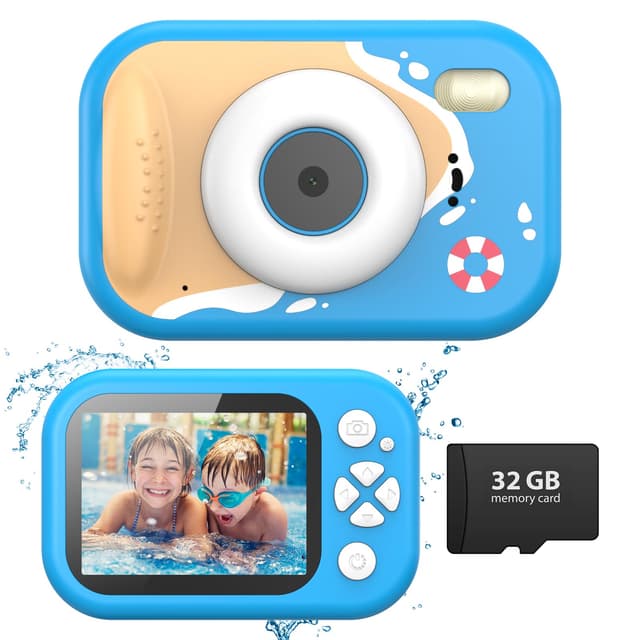 Tosaju Unterwasserkamera 48MP Kinderkamera 10m Wasserdicht 🌊