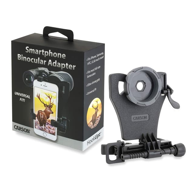 📸 Carson HookUpz Universal Smartphone Adapter für Full-Size Ferngläser