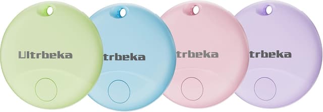 🌟 Ultrbeka Air Tag Schlüsselfinder 4er Pack MFi-zertifizierter Tracker 🌈
