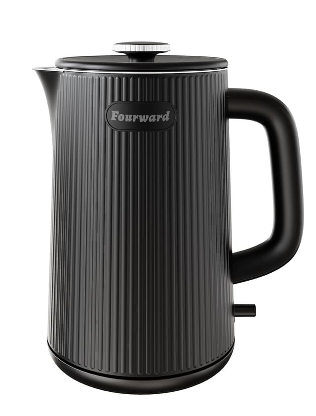 🔥 Angebot: Fourward Wasserkocher - Edelstahl Kettle mit 1,7L Fassungsvermögen 🔥