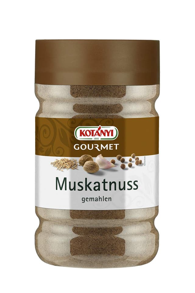 🌿 Großverbraucherdeal: Kotanyi Muskatnuss gemahlen 545 g für Gastronomie