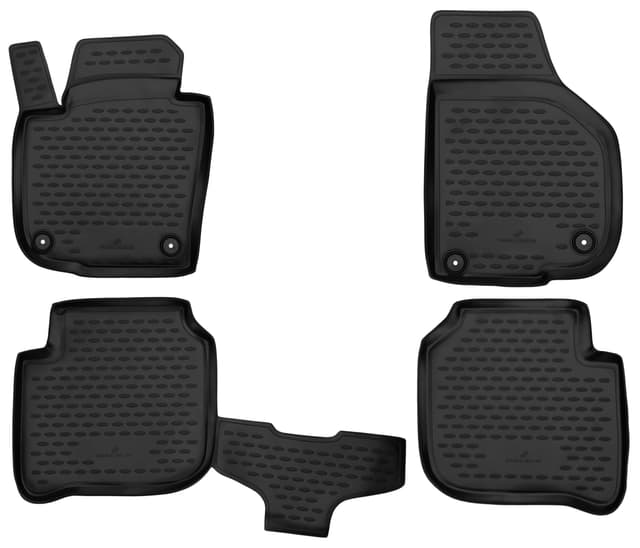 🚗 Walser XTR Gummi Fussmatten Auto für Skoda Superb II (3T4, 3T5) 2008-2015 🛡️