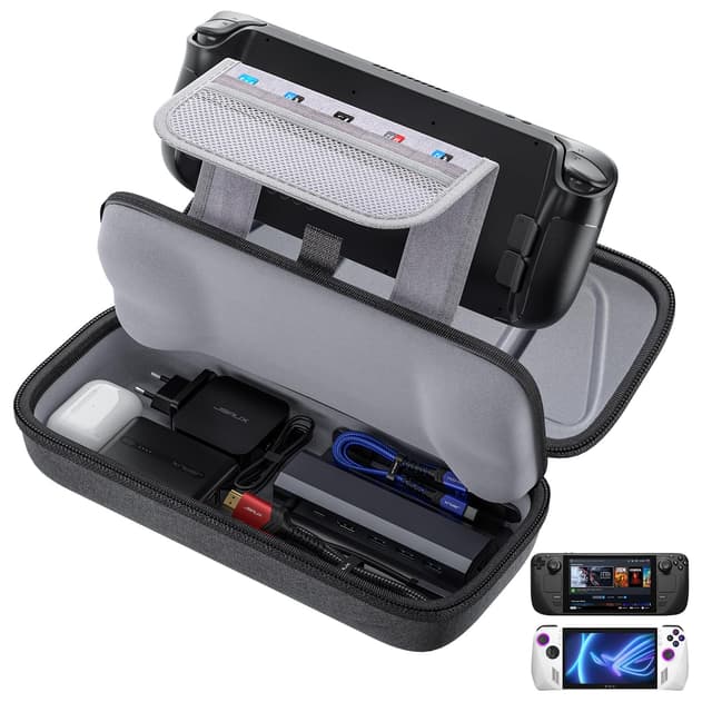 🎮 JSAUX Tasche | Schützende Tragetasche für Steam Deck & ROG Ally X
