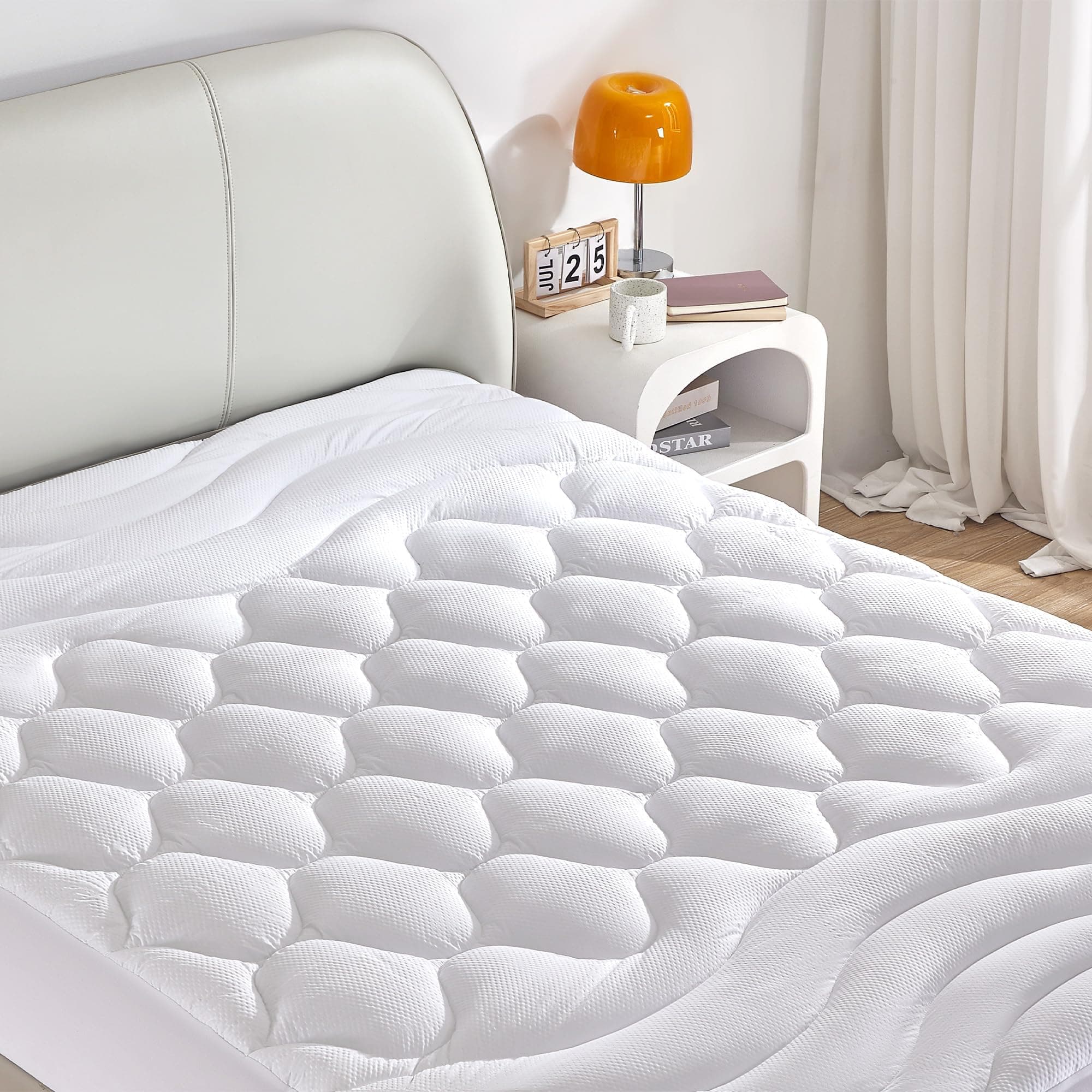 🛏️ Luxuriöser Matratzenschoner Topper - Atmungsaktiv & Weich 🌟