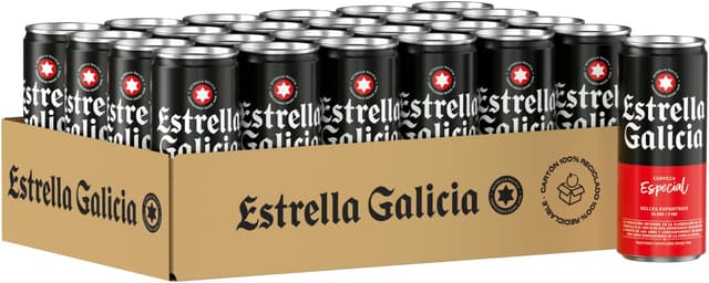 Angebot: ESTRELLA GALICIA Especial Internationales Premium Lager Dosenbier 🍺🇪🇸