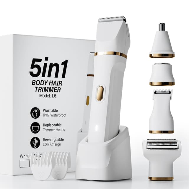 🌟 MIFXIN 5-in-1 Damenrasierer - Schmerzfreie Rasur für Damen 🌸