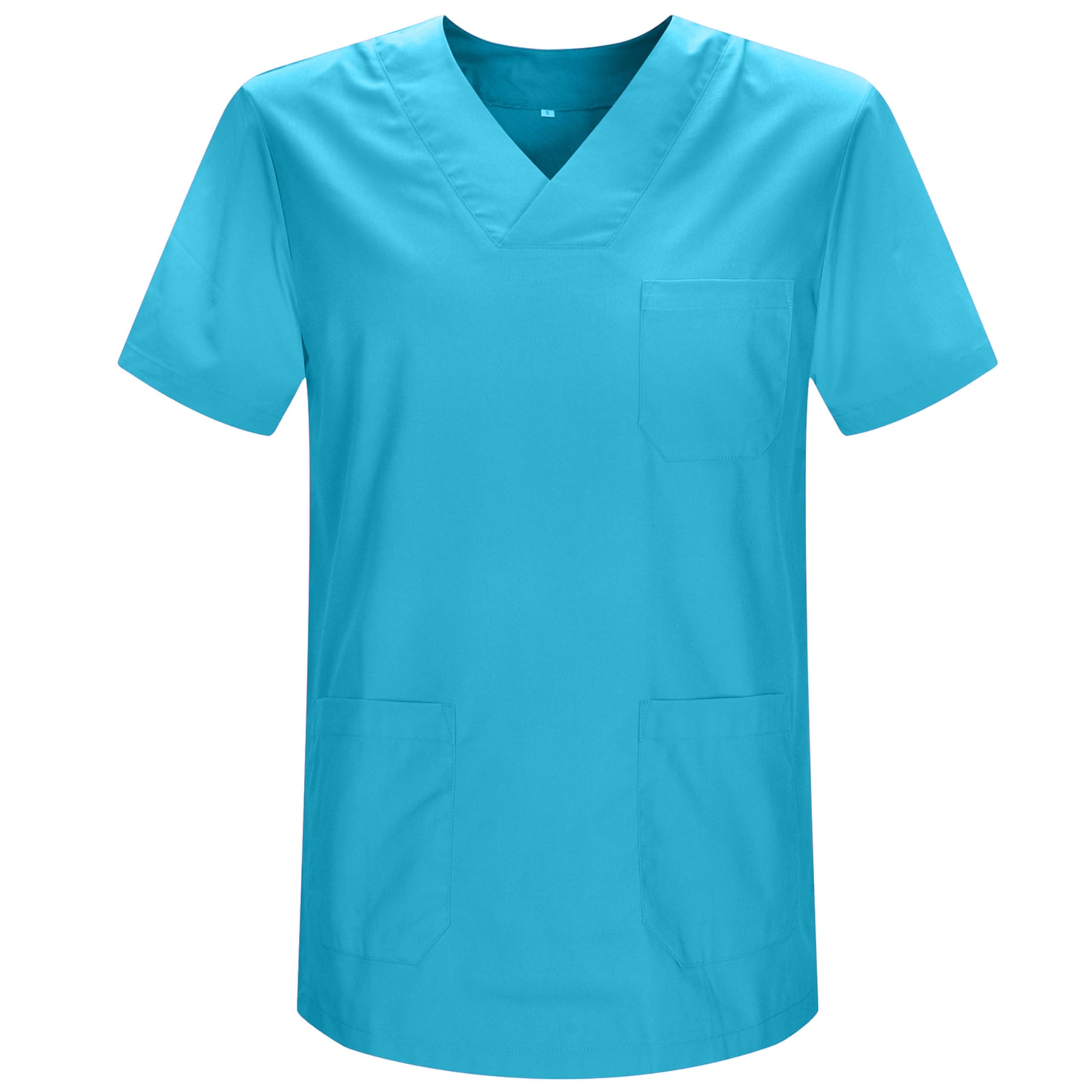 MISEMIYA Unisex Medical Scrubs Top XS Cyan 🩺👩‍⚕️