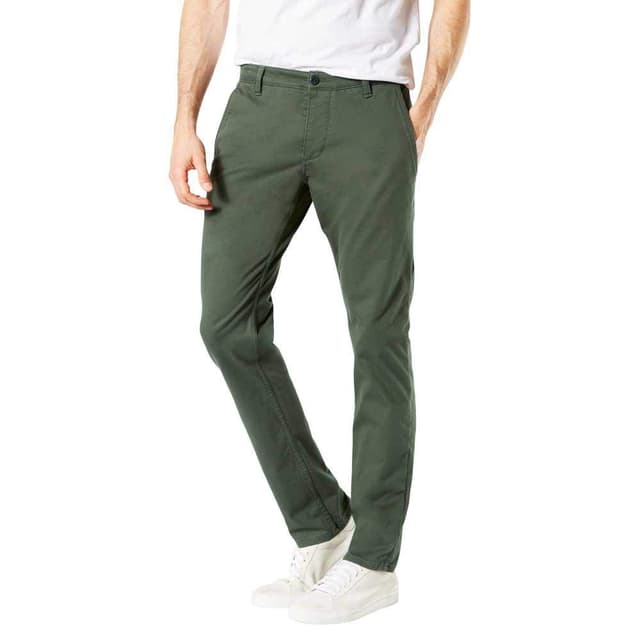 🔥 Dockers Herren Smart Supreme Flex Alpha Skinny-Wonderknit Hose 28W / 32L Deep Depths 🌟
