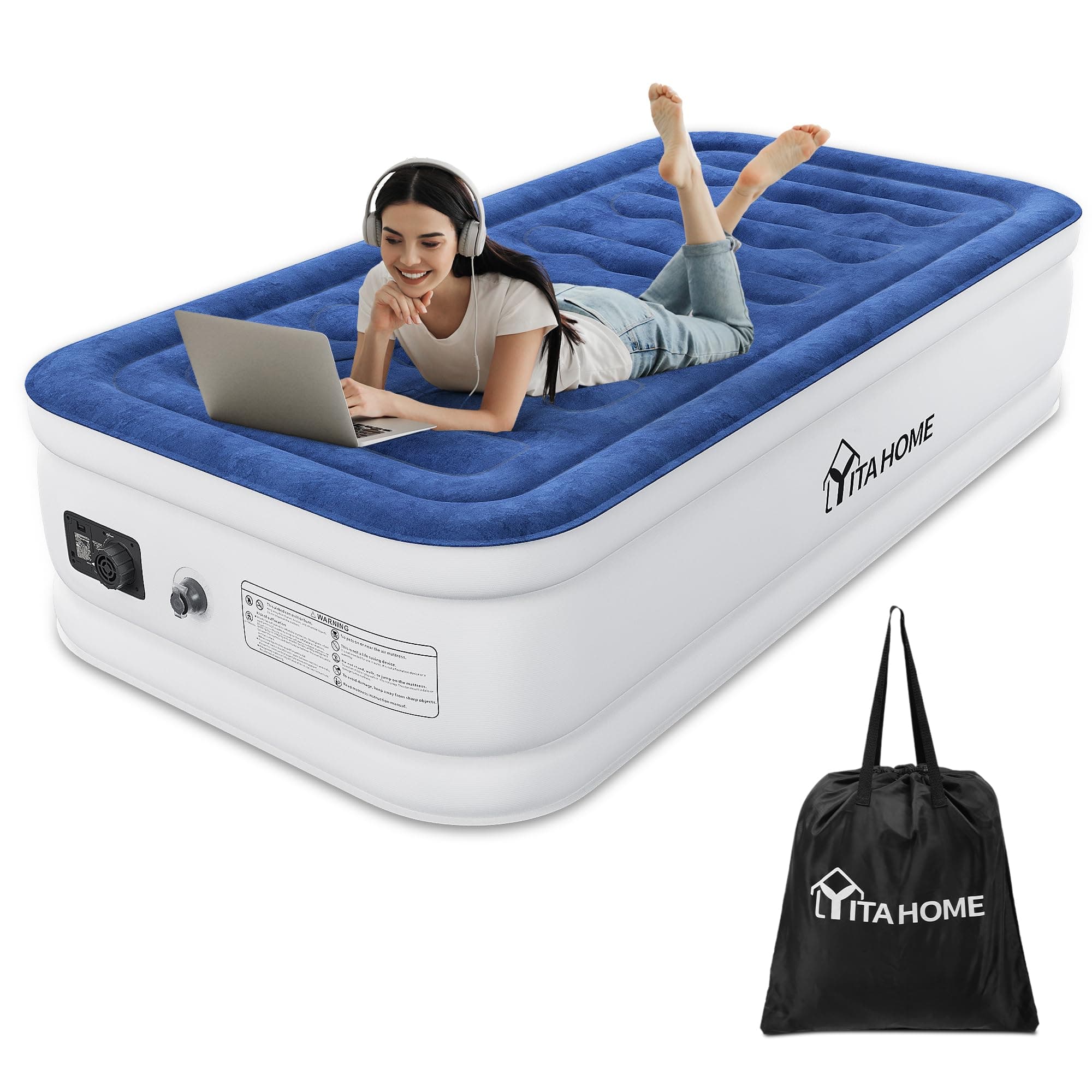 YITAHOME Luftmatratze Selbstaufblasend 1 Person 🛏️