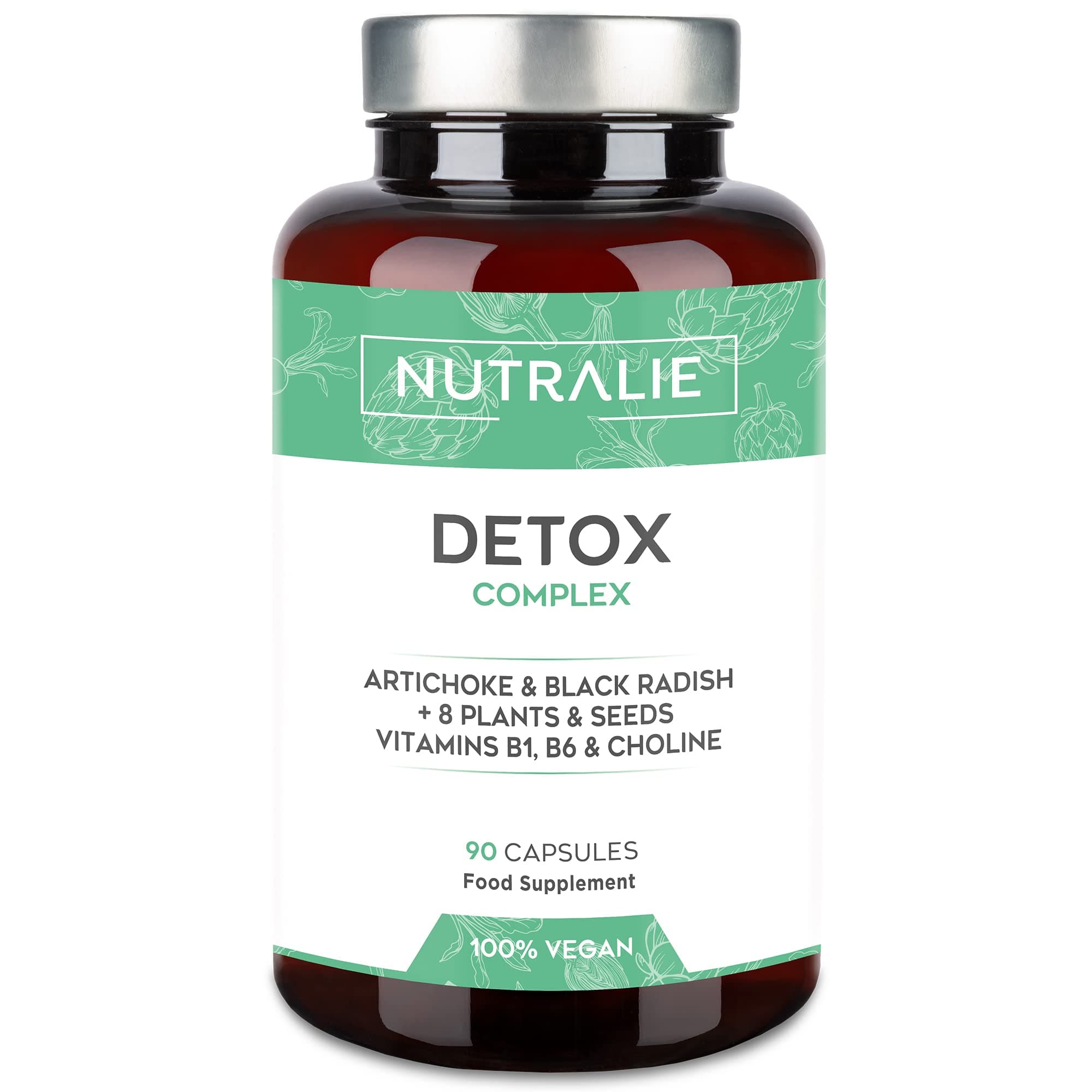 🌿 Detox Leber Kur Kapseln - Darmreinigungskur Natürlich 🌱