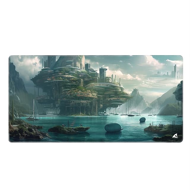 🦈🎮 Sharkoon SKILLER SGP40 D6 Gaming Mauspad, 100cm x 50cm 🖱️🖱️