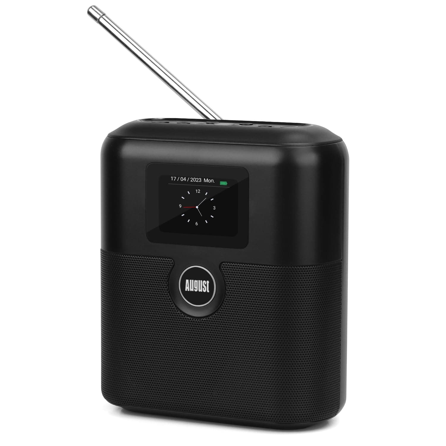 📻🔊 August MB330 - Wiederaufladbares DAB+/FM Radio mit Bluetooth Lautsprecher