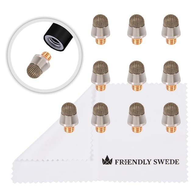 The Friendly Swede 2er-Set 3-in-1 Executive-Eingabestift mit Mikrofaserspitze 🖊️📱