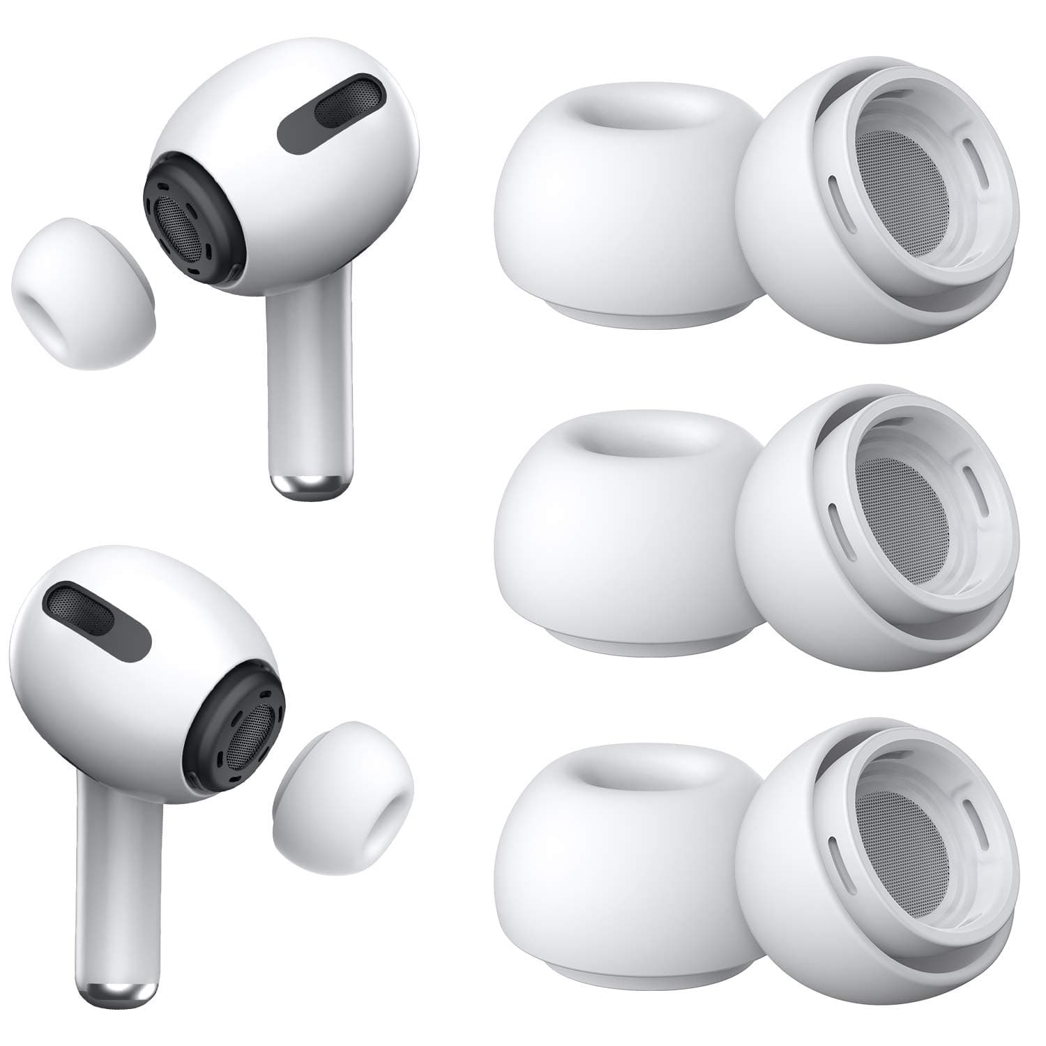 Ersatz-Ohrstöpsel für Airpods Pro mit Geräuschreduzierung