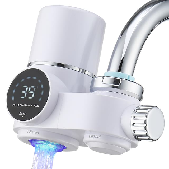 HOMELODY Wasserfilter Trinkwasser mit LED Anzeige 🚰💡