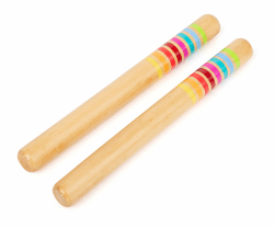 🎶 Small Foot Klangstäbe 'Sound' aus Holz für Kinder ab 3 Jahren 🥁 Angebot bei HelloDeals