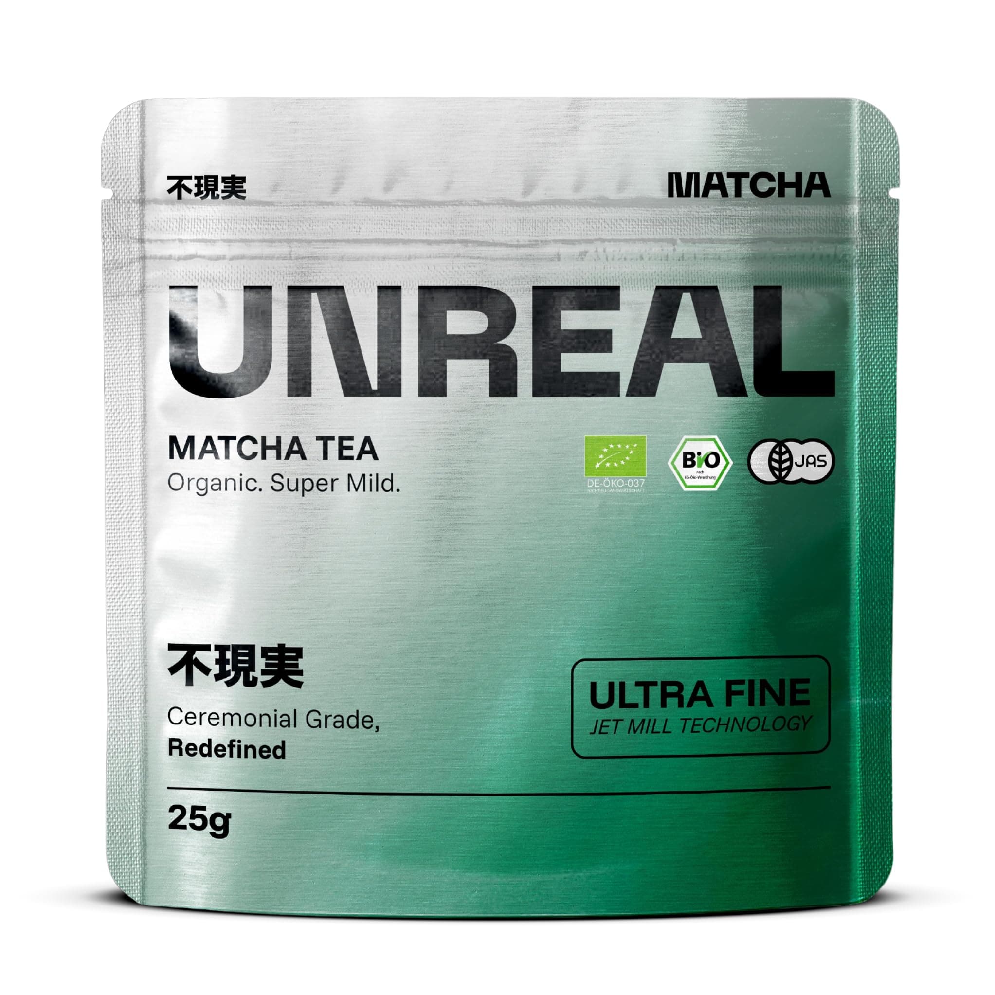 UNREAL® Ceremonial Bio Matcha - Premium Qualität aus Shizuoka 🍵🌱