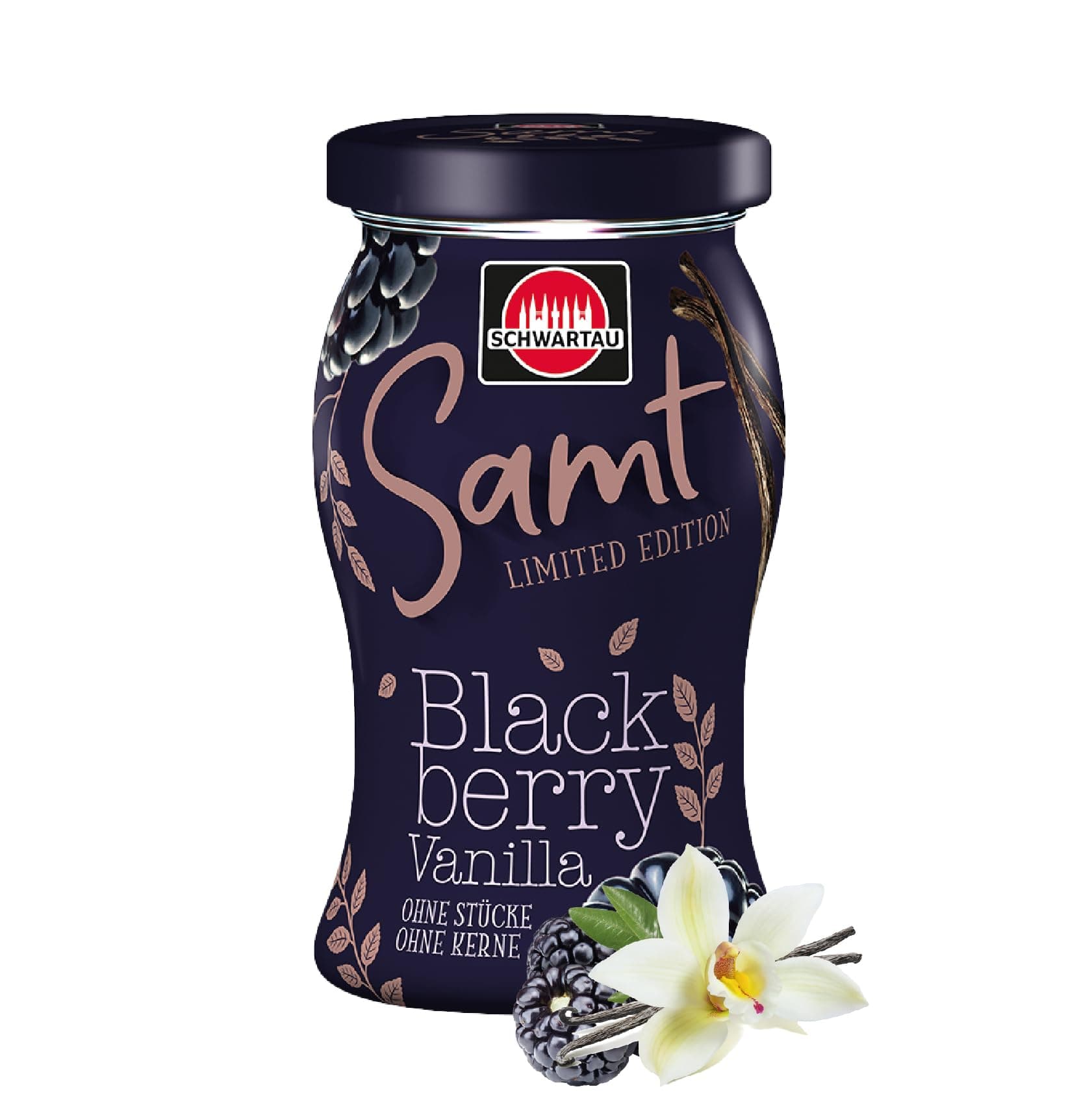 🍇🍦 Schwartau Samt Brombeere Vanille Fruchtaufstrich 270g - Angebot!