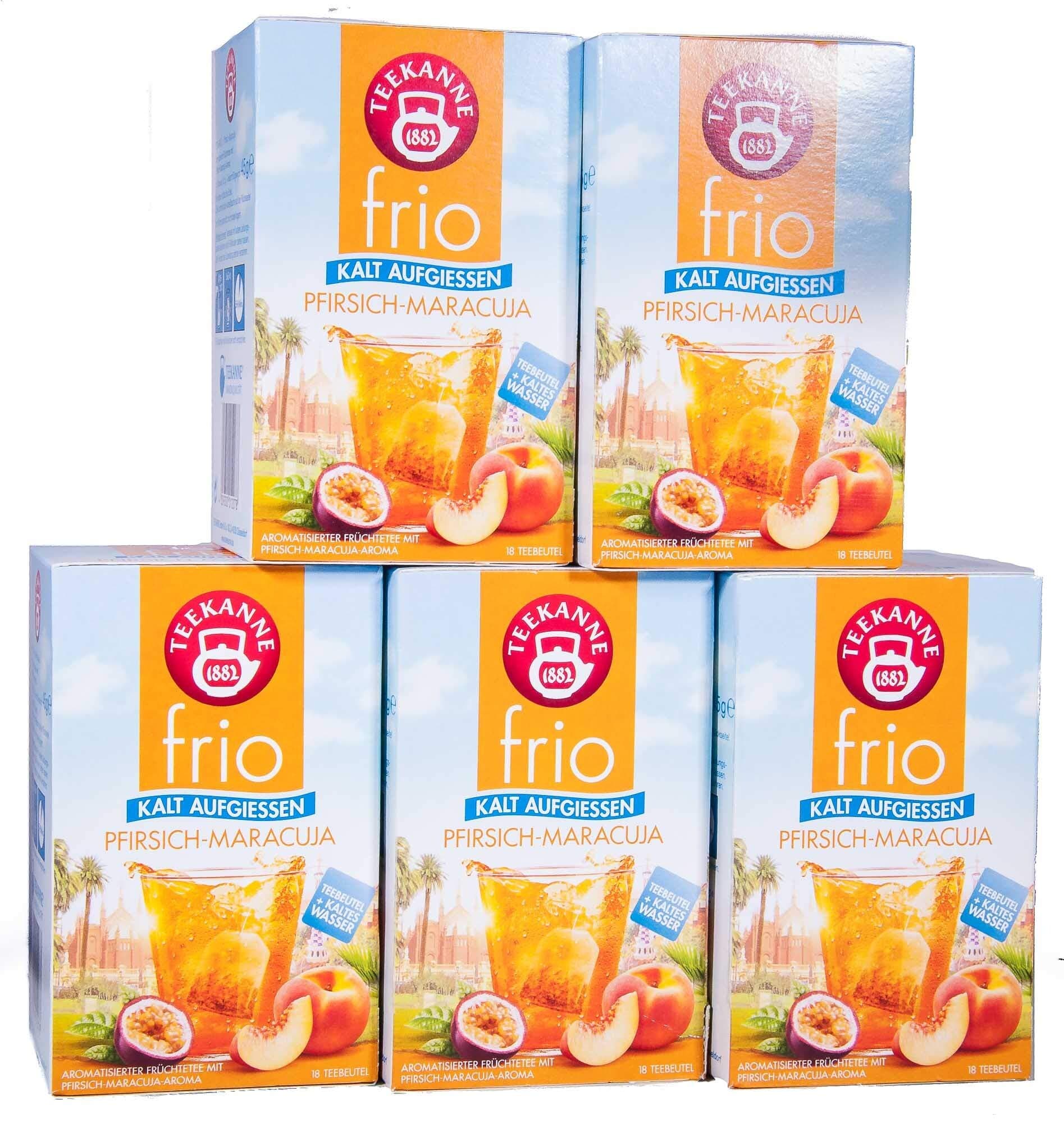 Angebot: Teekanne frio Pfirsich-Maracuja, 10er Pack 🍑🌺
