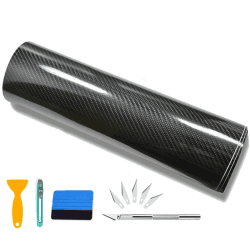 Kaliwa Auto Folie | Selbstklebende Autofolie aus Vinyl mit 6D Muster Angebot bei HelloDeals