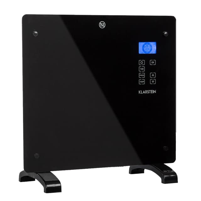 🔥 Klarstein Elektroheizung 1000W - Mobile Konvektor-Heizung Schwarz 🔥