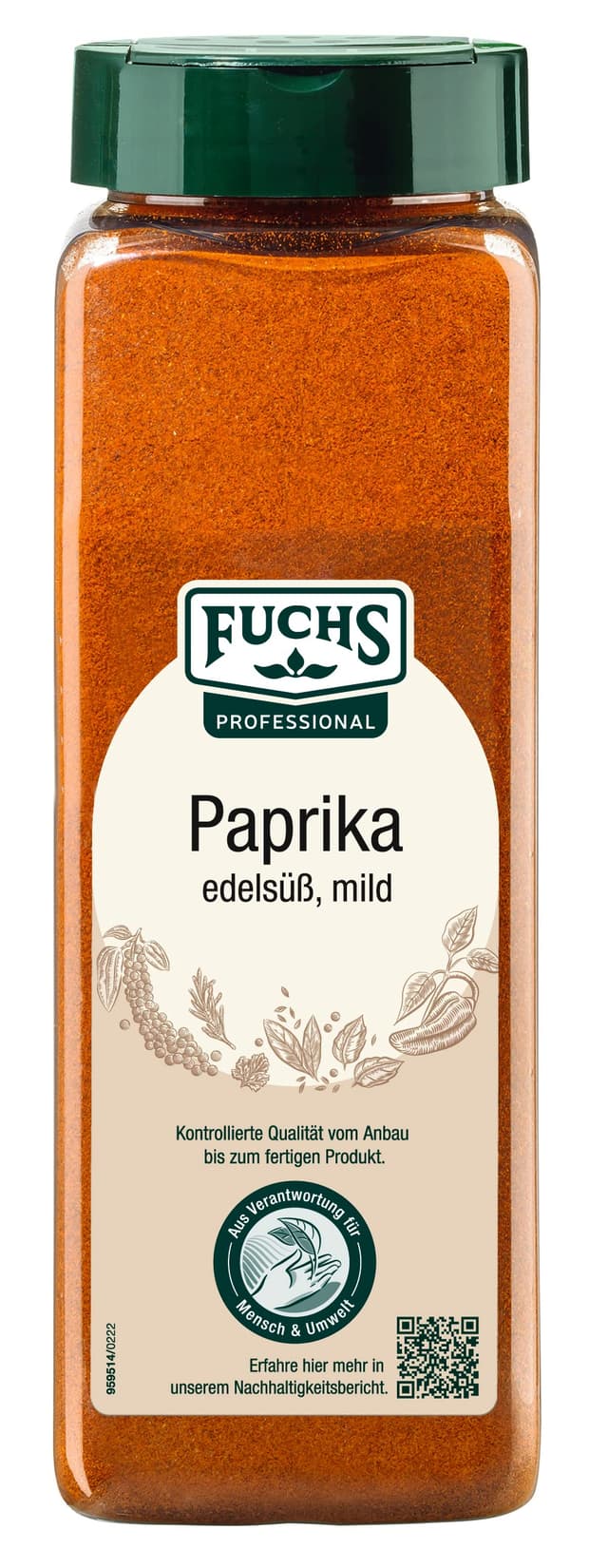 Angebot: Fuchs Professional Paprika edelsüß, 450 g 🔥🌶️