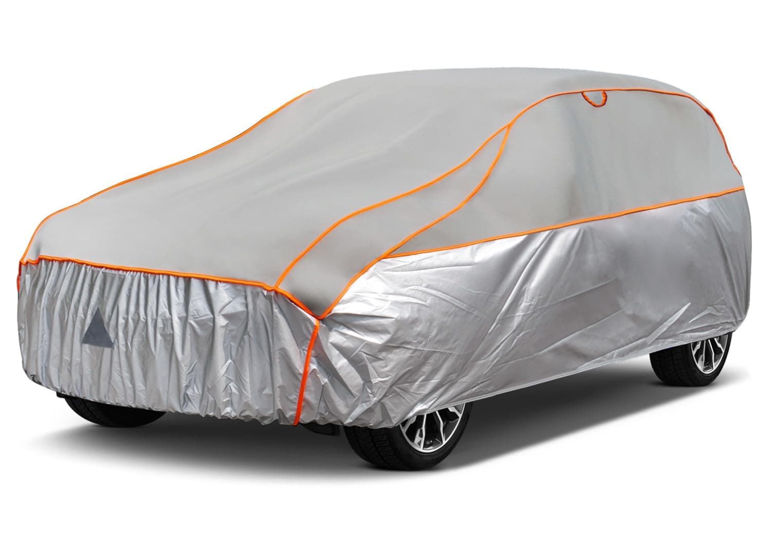 Kayme Hagelschutzplane Auto - Hagelschutz vollgarage für SUV (Bis zu 460 cm) Grau