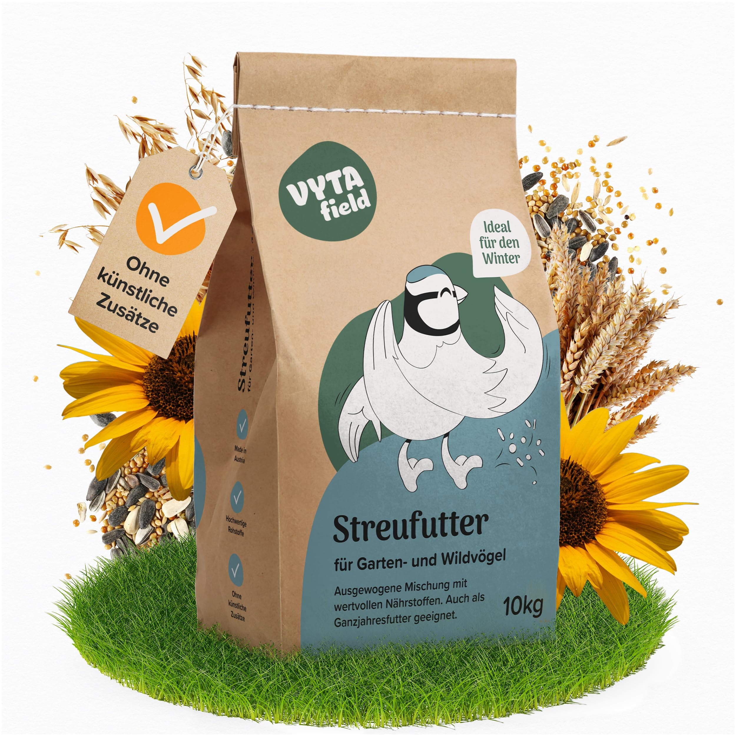 Angebot: VYTAfield® Wildvogelfutter | Vogelfutter Wildvögel ganzjährig 10kg