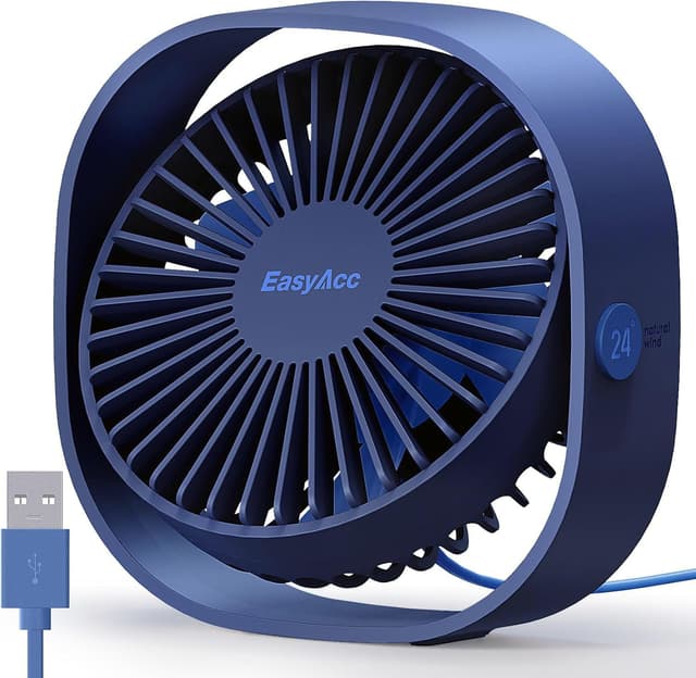 EasyAcc USB Ventilator - Mini Ventilator für maximale Frische 🌀