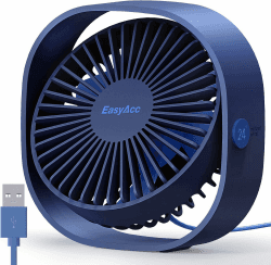 EasyAcc USB Ventilator - Mini Ventilator für maximale Frische 🌀 Angebot bei HelloDeals