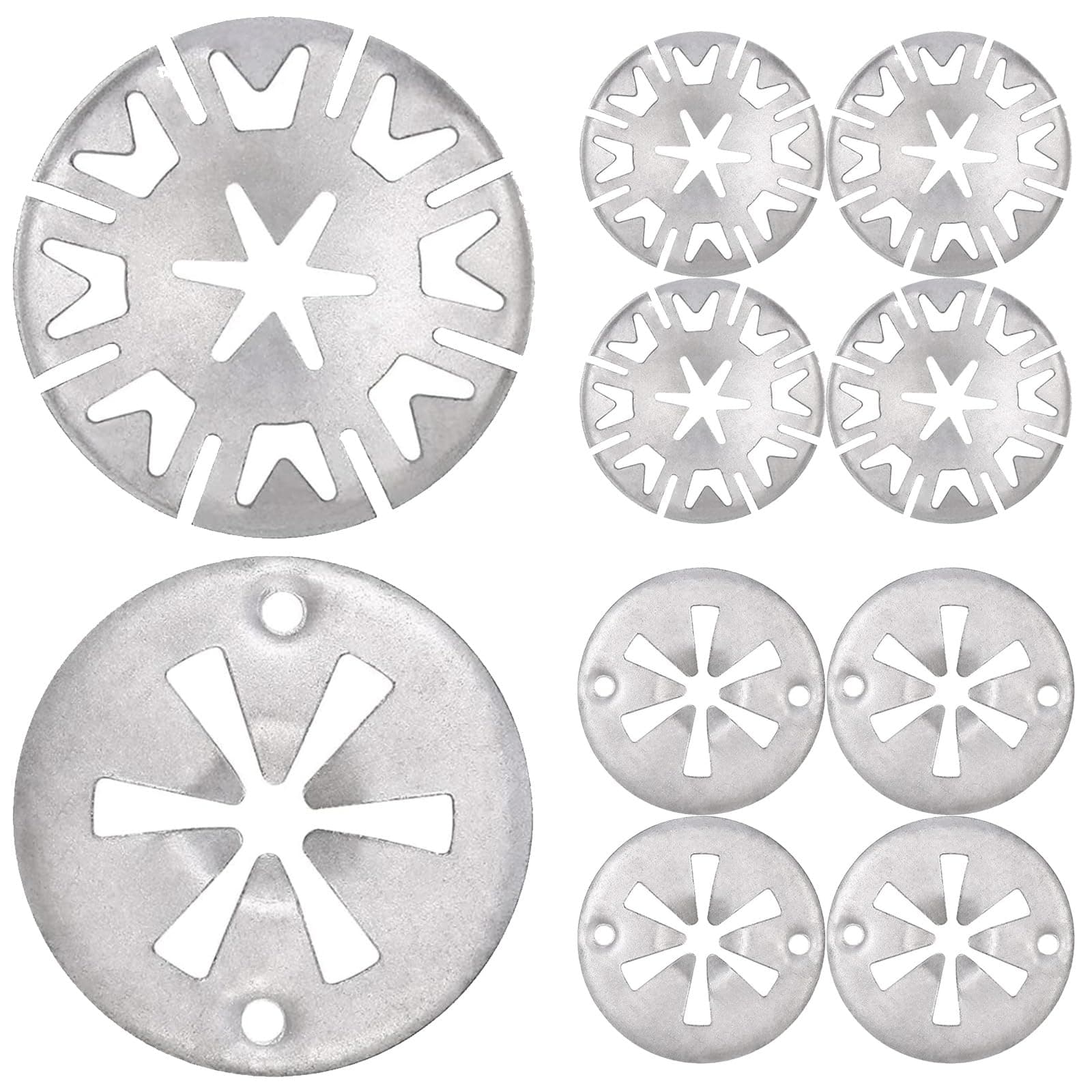 20 Stück Klemmscheiben Hitzeschutzblech Set - Manganstahl 30mm 🔧🔥