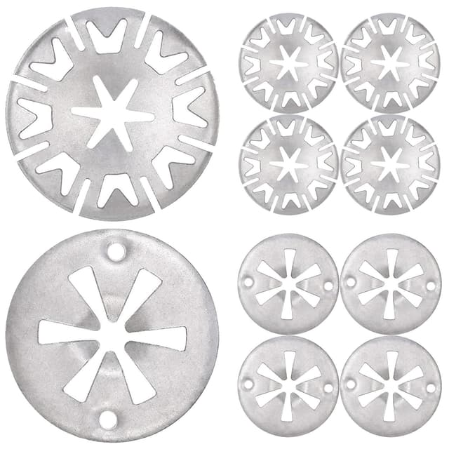 20 Stück Klemmscheiben Hitzeschutzblech Set - Manganstahl 30mm 🔧🔥