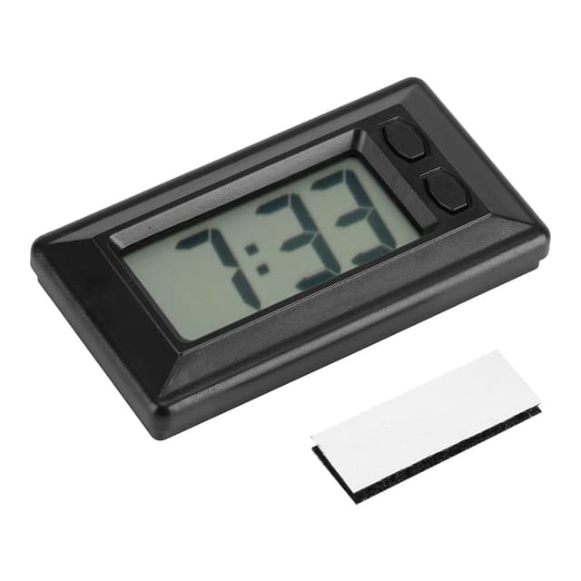 🕒 MAGT LCD Digitaluhr für Auto und Schreibtisch ⏰