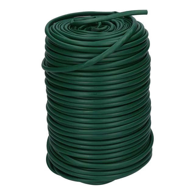🌿🌻 GARDENIX Bindeschlauch, Hohlschnur 3.9mm x 30m, Grün 30m (Ø 3.9 mm) - Angebot!
